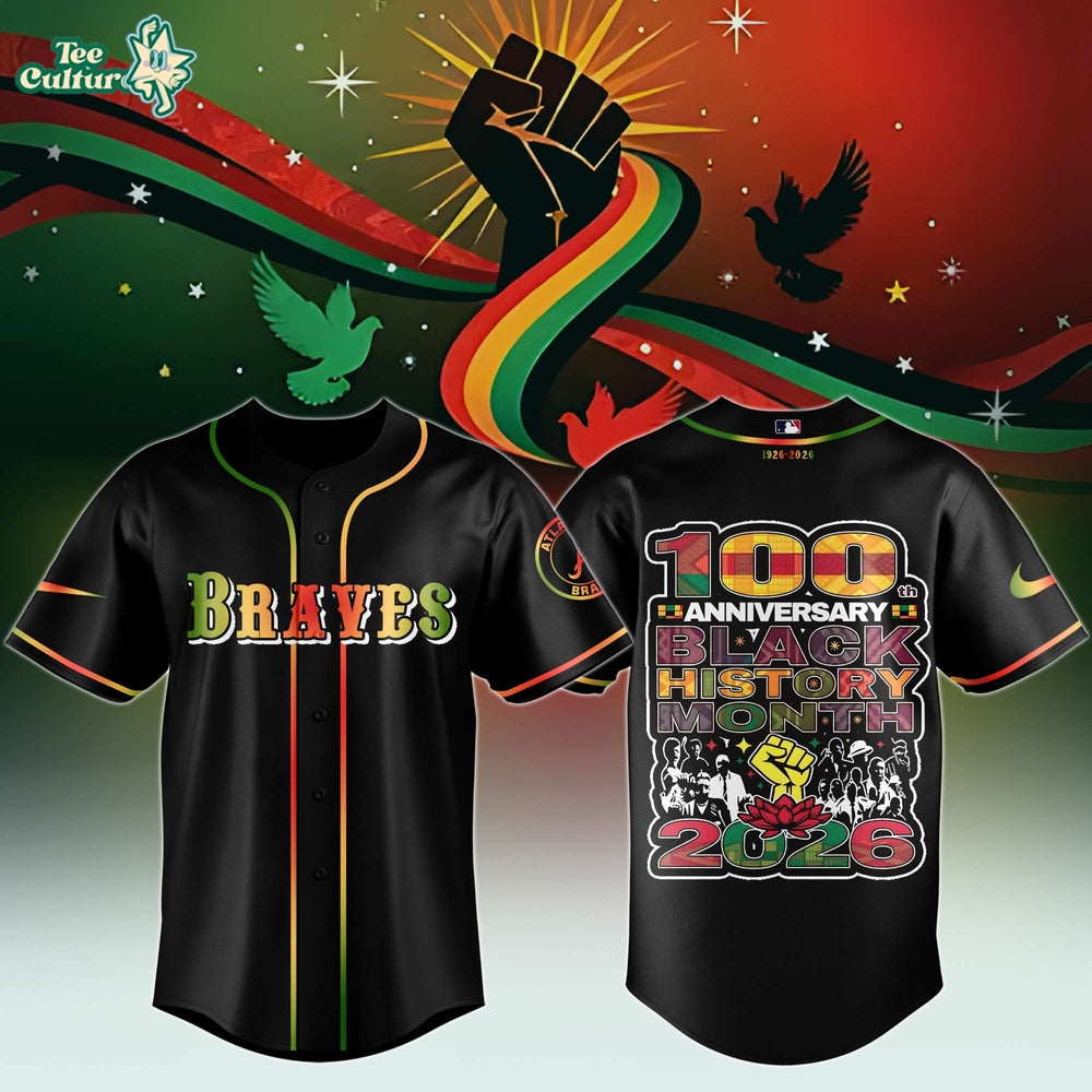 Atlanta Brave x Black History Month 1926–2026 Jersey