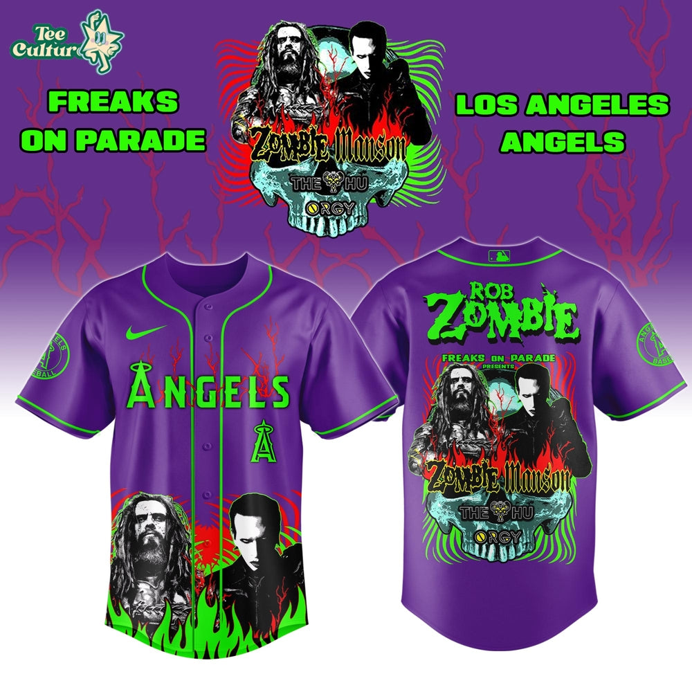 Los Angeles Angels x Freaks On Parade Tour 2026 Colab Jersey Limited Edition