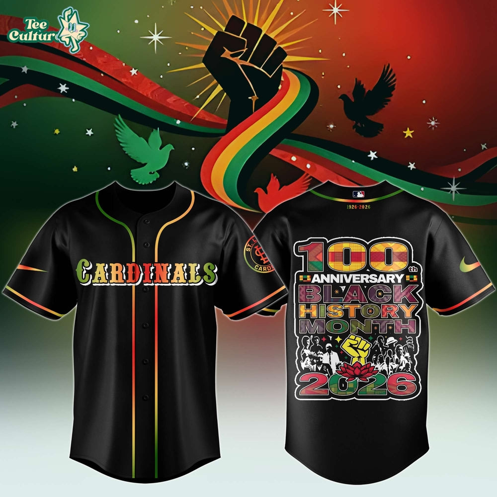 St. Louis Cardinals x Black History Month 1926–2026 Jersey