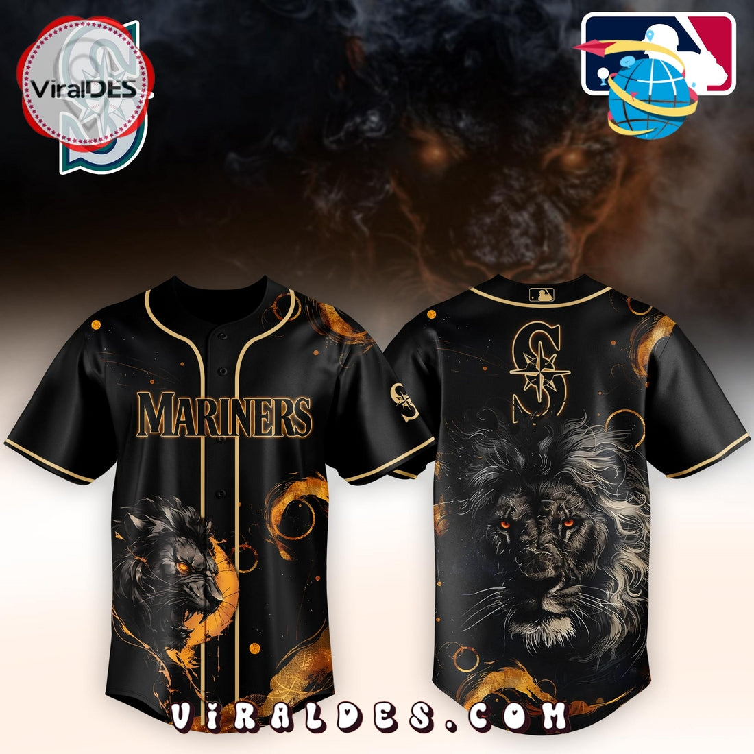 Seattle Mariners x Lion Baseball Jersey