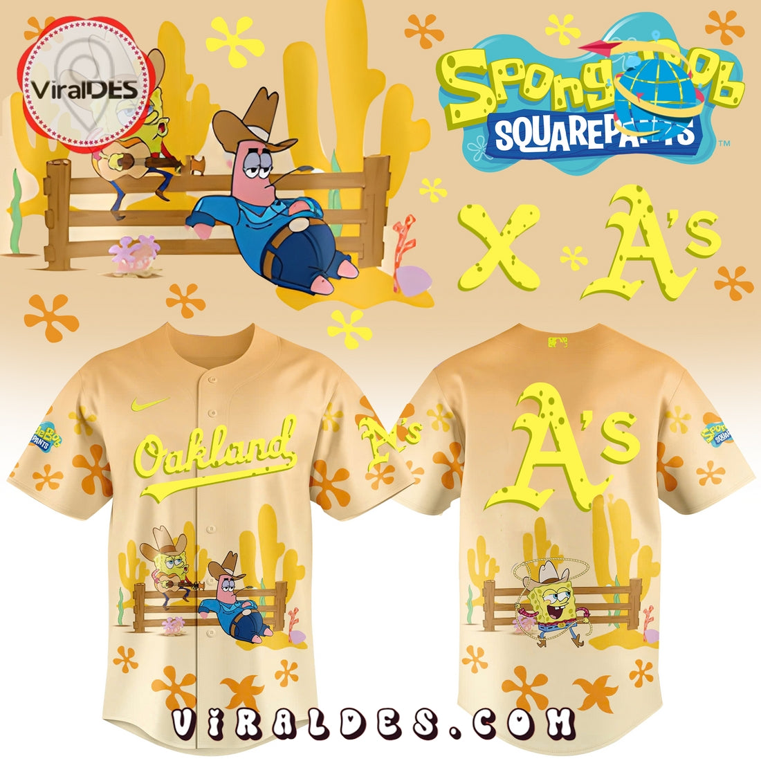 Spongebob Squarepants MLB Philadelphia Phillies Baseball Jersey